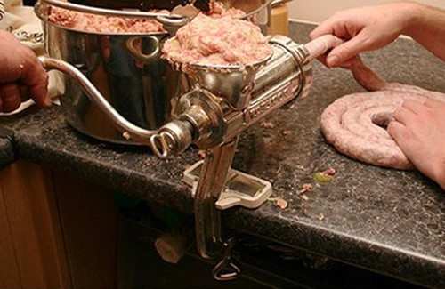 Image result for sausage making
